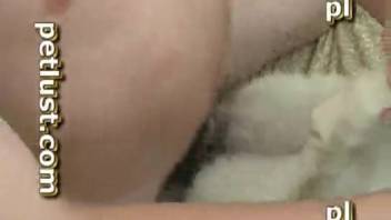 Canine intercourse in a complimentary adult video