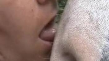 Young woman engages in intercourse with a horse and it's quite amazing